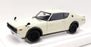 Autoart 1/18 Scale 77472 - Nissan Skyline 2000 GT-R (KPGC110) - White