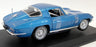Maisto 1/18 Scale Diecast 31640 1965 Chevrolet Corvette Stingray Metallic Blue