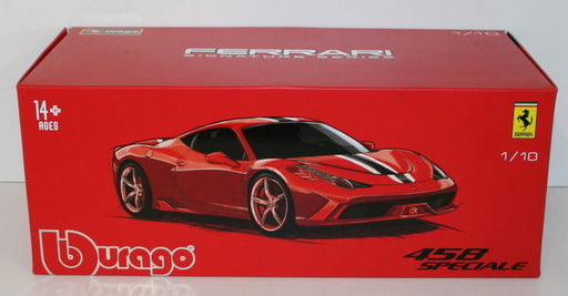 Burago Signature Series 1/18 Scale Diecast Model 18-16903 Ferrari 458 Speciale