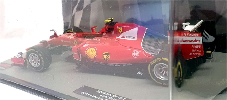Altaya 1/43 Scale AT24323R - F1 Ferrari SF15-T Belgian GP 2015 Raikkonen - Red