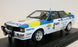 Minichamps 1/18 Diecast 155 821105 Audi Quattro Sport Blomqvist Swedish Rally 82