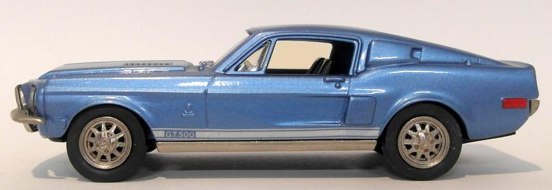 Brooklin 1/43 Scale BRK24  001  - 1968 Shelby Mustang G.T. 500 Acapulco Blue