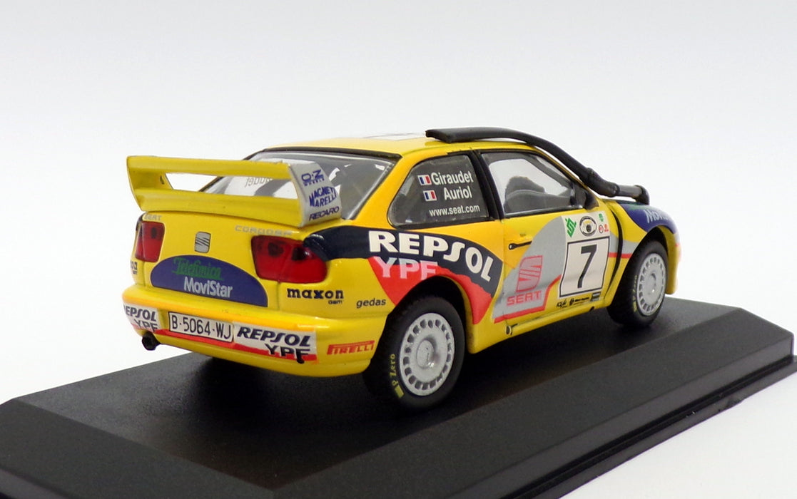 Altaya 1/43 Scale AL121219 - Seat Cordoba WRC - #7 Safari Rally 2000