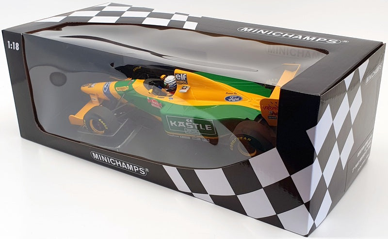 Minichamps 1:43 J. Verstappen Benetton B193 de Formule 1 1993 CK999481 Minichamps 1:43 J. Verstappen Benetton B193 de Formule 1 1993 CK999481