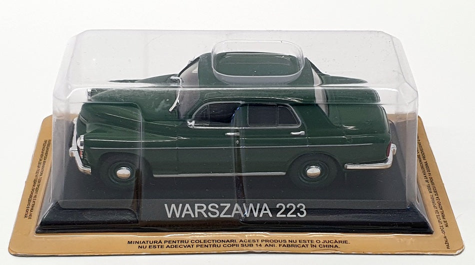 Altaya 1/43 Scale Model Car 204776 - Warszawa 223 - Green