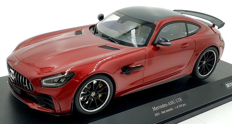 Minichamps 1/18 Scale 155 036027 - Mercedes-Benz AMG GTR 2021 Red Met