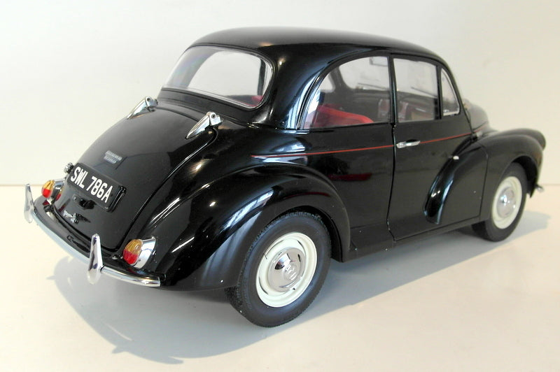 Sunstar 1/12 Scale diecast - 4786 1965 Morris Minor 1000 Saloon Black