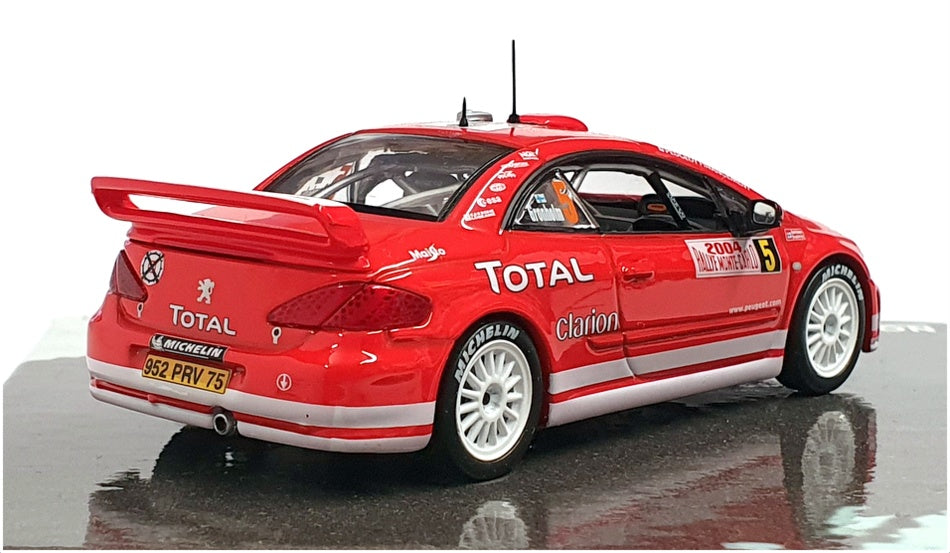Norev 1/43 Scale 473790 - Peugeot 307 WRC Monte Carlo 2004 - #5 Gronholm