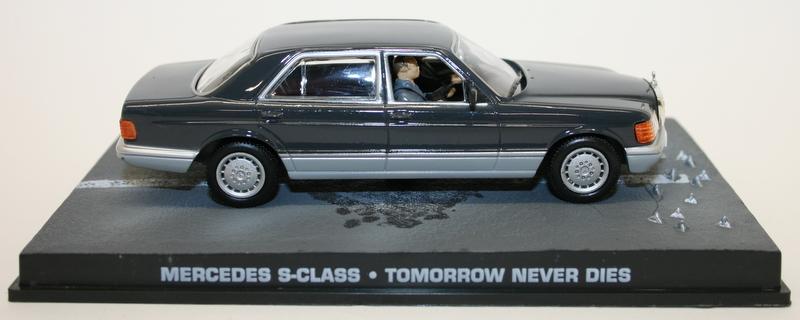 Fabbri 1/43 Scale Diecast Model - Mercedes S Class - Tomorrow Never Dies