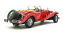 Franklin Mint 1/24 Scale 29122E - 1935 Mercedes Benz 500K Special R/ster - Red
