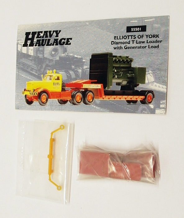 Corgi 1/50 Scale 55501 - Diamond T Low Loader With Generator Load