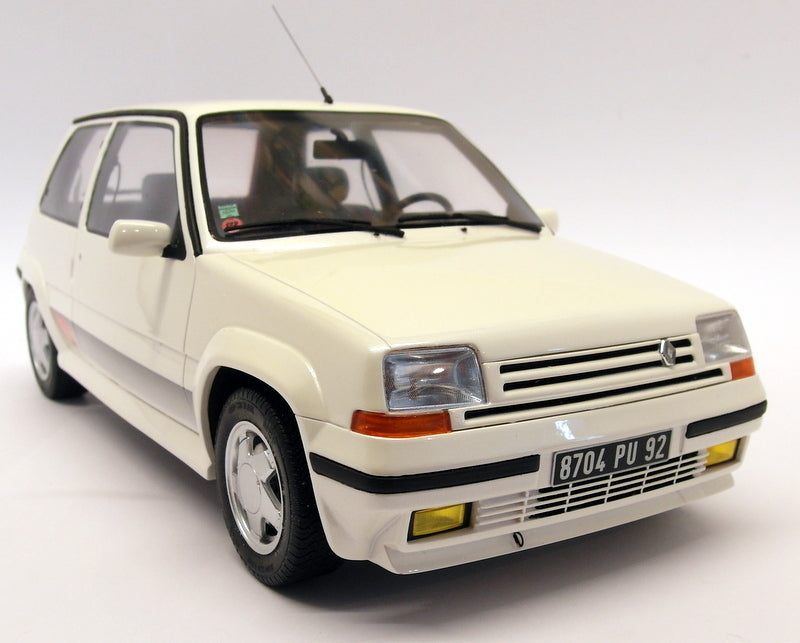 Otto 1/12 Scale Resin - G015 Renault 5 GT Turbo Phase 2 Pearl White
