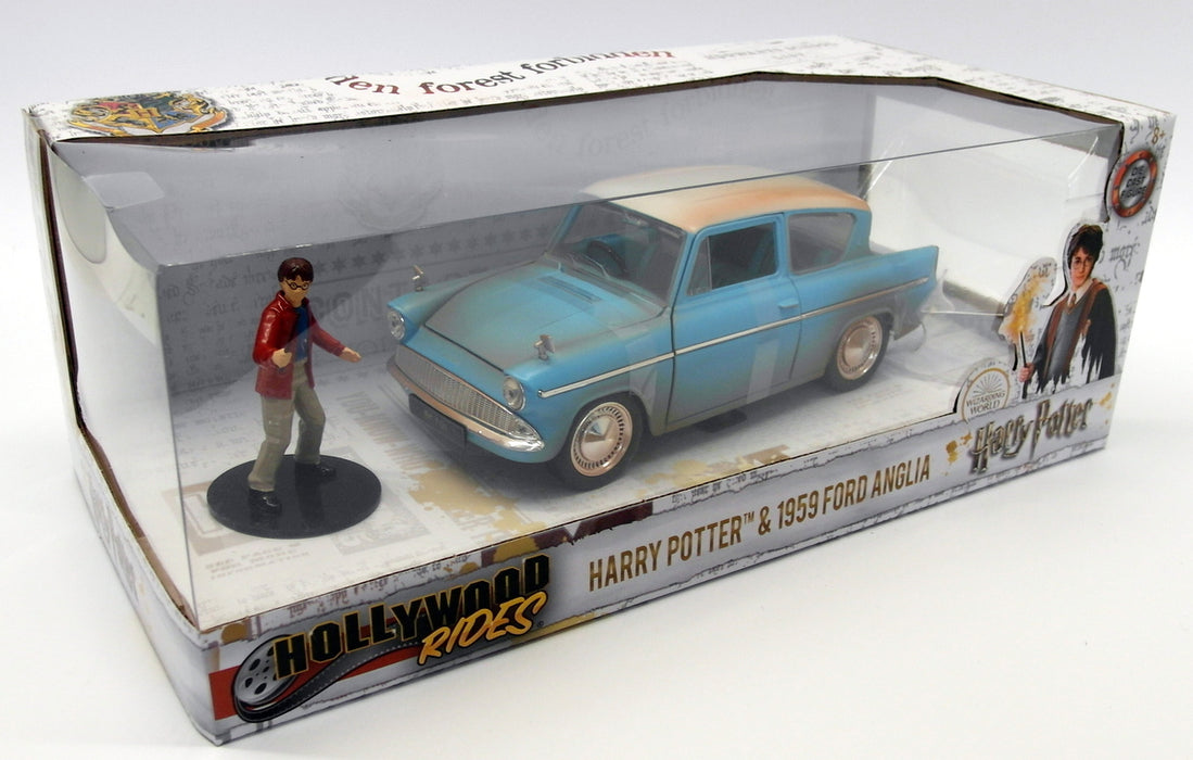 Harry Potter - Jada - 1959 Ford Anglia & Harry - vehicule metal 1