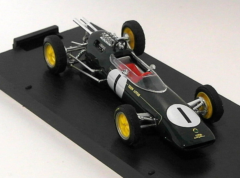 Brumm 1/43 Scale R331 - Lotus 25 G.P. Belgio 1963 Jim Clark - Green