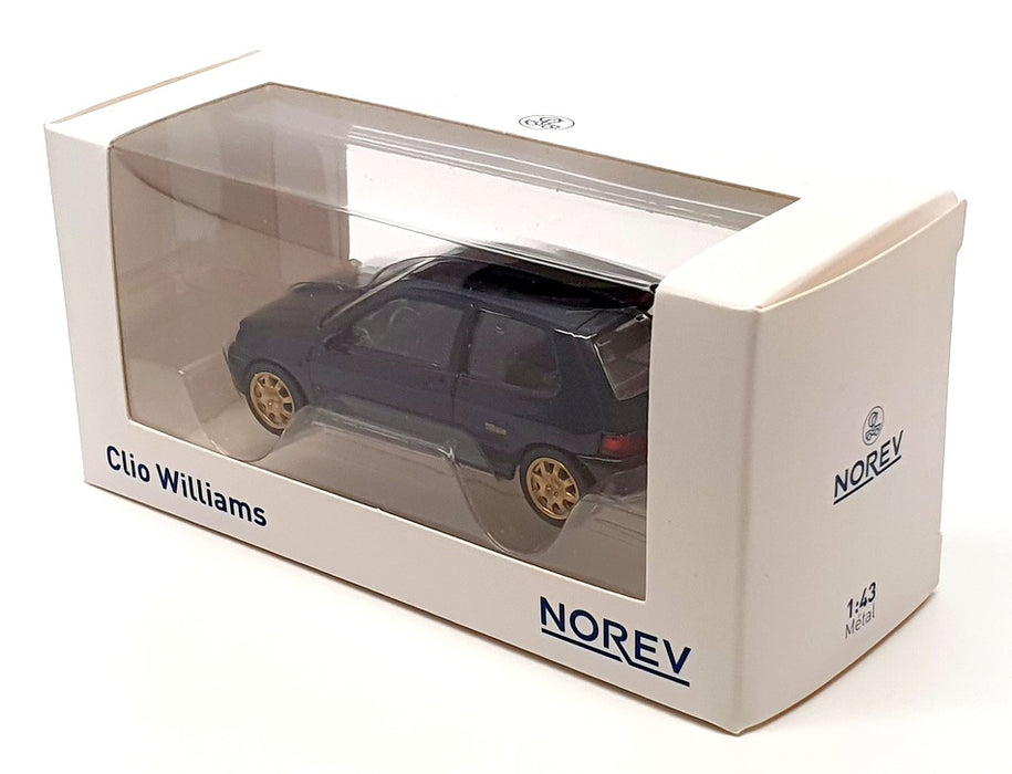 Norev 1/43 Scale Diecast 517522 - Renault Clio Williams - Dk Blue