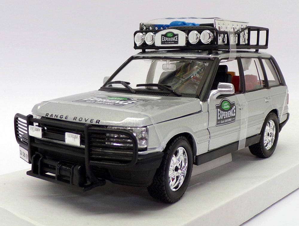 Burago 1/24 Scale Model Car 18-22061 - Range Rover - Silver