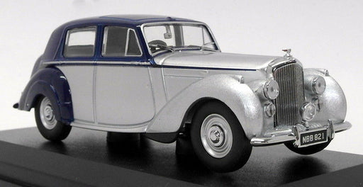 Oxford Diecast 1/43 Scale BN6004 - Bentley MkVI Midnight Blue Shell Grey