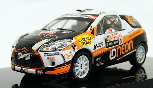 Ixo 1/43 Scale RAM459 - Citroen DS3 R3 - #79 Monte Carlo IRC 2011