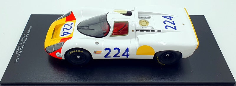 Spark 1/18 Scale Resin 18S689 - Porsche 907 Winner Targa Florio 1968 V.Elford