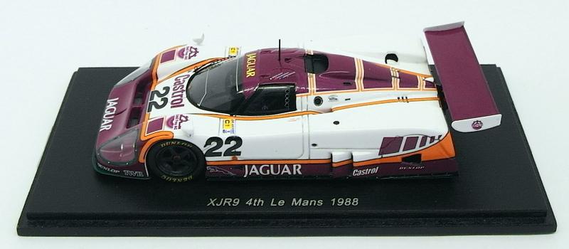 Spark Models 1/43 Scale S4716 - Jaguar XJR9 #22 4th Le Mans 1988