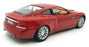 Burago 1/18 Scale Diecast DC18722C Aston Martin Vanquish - Red With Case