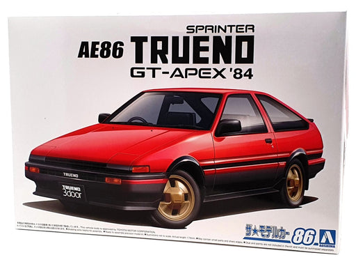 Aoshima 1/24 Scale Kit 05969 - 1984 Toyota AE86 Trueno Sprinter GT-Apex