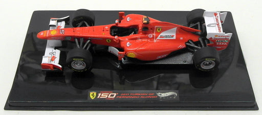 Hot Wheels 1/43 Scale Diecast W1188 - F1 Ferrari 150 2011 Turkish GP - F.Alonso