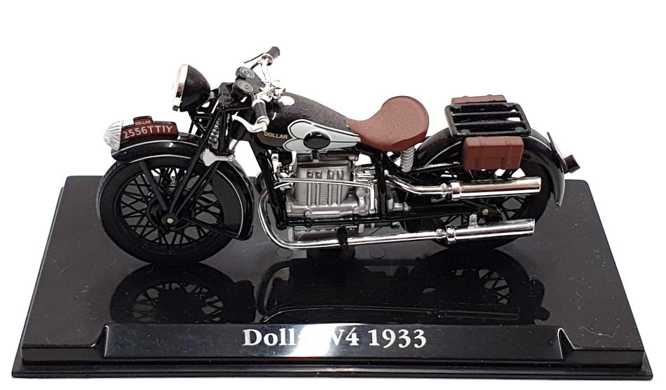 Atlas Editions 1/24 Scale 4 658 121 - 1933 Dollar V4 Motorbike