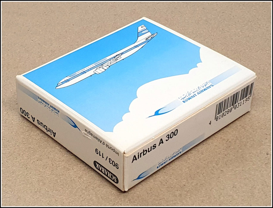 Schabak 1/600 Scale 903/119 - Airbus A300 Aircraft Kuwait Airways - White