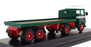 Oxford Diecast 1/76 Scale 76LV003 - ERF LV Flatbed Trailer Stobart - Green