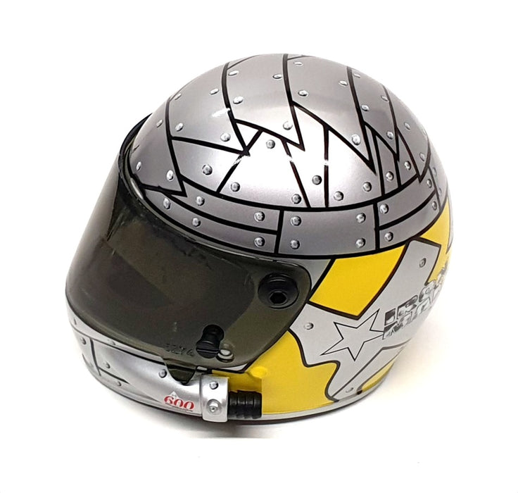 Action 1/4 Scale Helmet W49836079 - 1998 Iron Man Kelloggs Helmet SIGNED Labonte