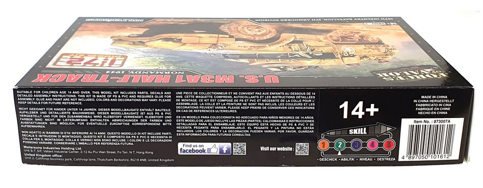 Forces Of Valor 1/72 Scale Kit 873007A - US M3A1 Half-Track - Normandy 1944