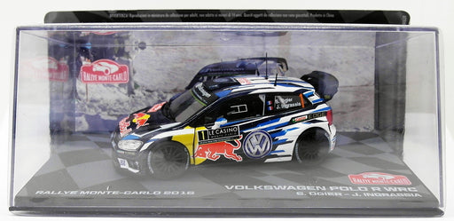 Eaglemoss 1/43 Scale EM04 - Volkswagen Polo R WRC Monte Carlo 2016