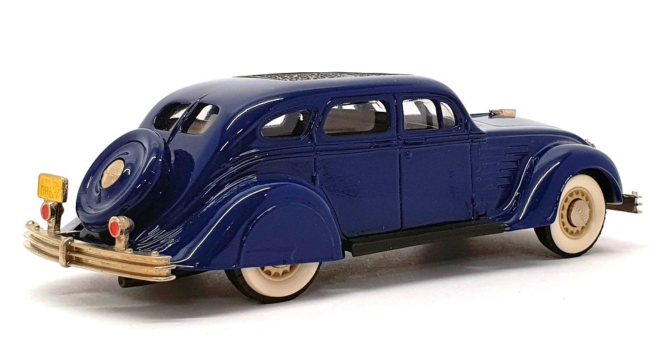 Brooklin 1/43 Scale BRK7 006 - 1934 Chrysler Airflow 4Dr Sedan - Royal Blue