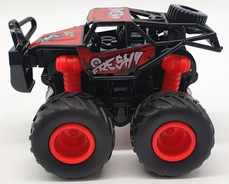 Kandy Toys 12cm Long TY3509 - Rock Crawlers 4WD Power Friction Power - Red