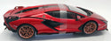Burago 1/18 Scale Diecast #18-11046 - Lamborghini Sian FKP 37 - Red