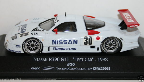 ONYX 1/43 SCALE - XGT99003 - NISSAN R390 GT1 - TEST CAR - 1998 - #30