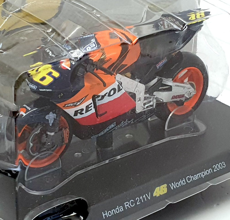 Altaya 1/18 Scale FFR30 - Honda RC 211V #46 Valentino Rossi World Champion 2003