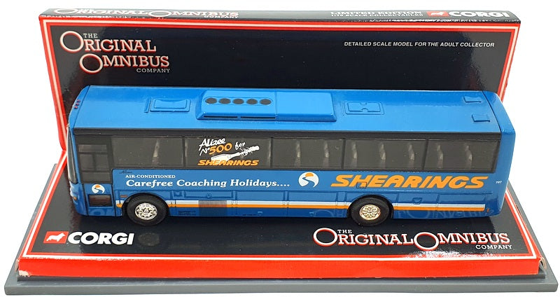 Corgi 1/76 Scale 42715 Van Hool Alizee (With Aircon) Sheerings (500TH) Blue