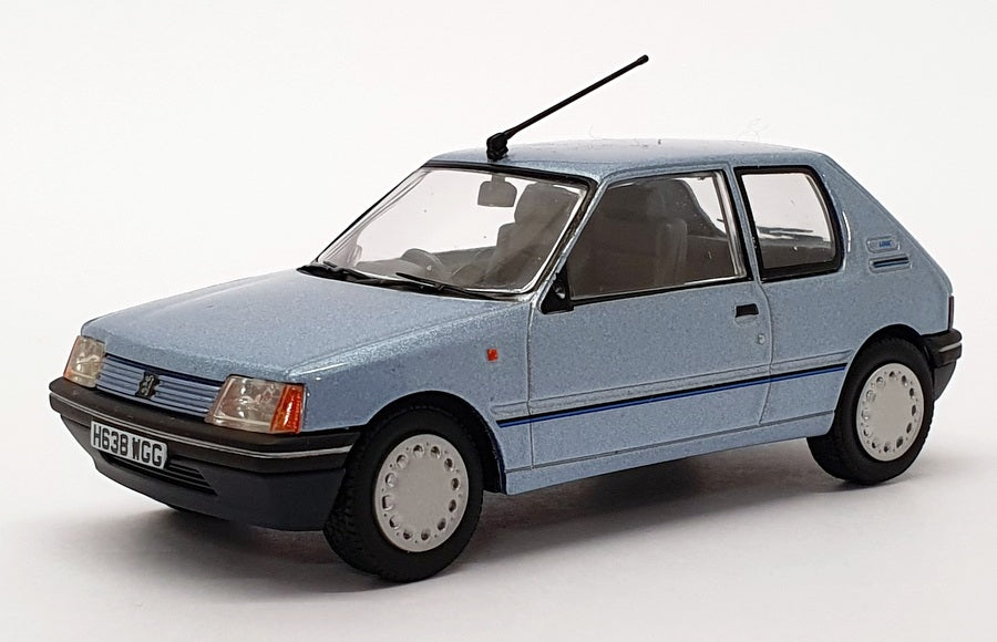 Vanguards 1/43 Scale VA12701 - Peugeot 205 1.1 "Look" - Topaze Blue