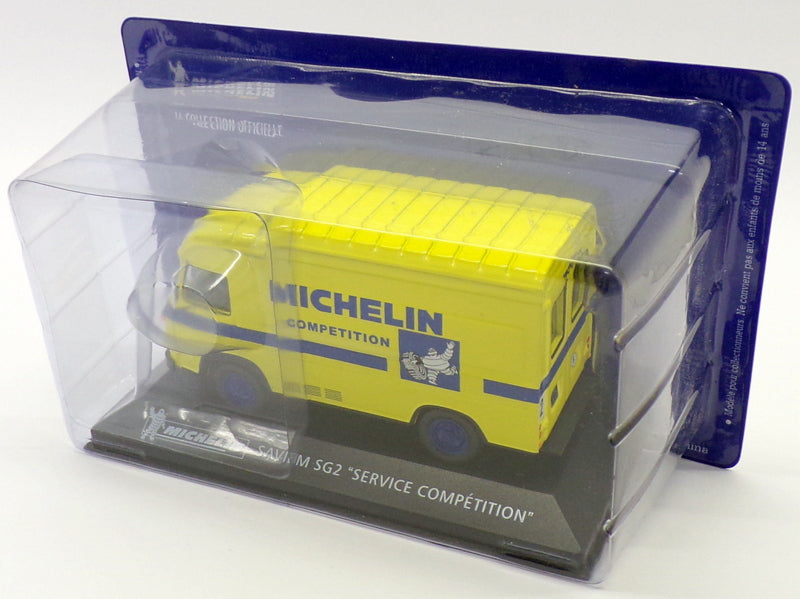Altaya 1/43 Scale AL10720A - Saviem SG2 Sevice Competion Michelin - Yellow