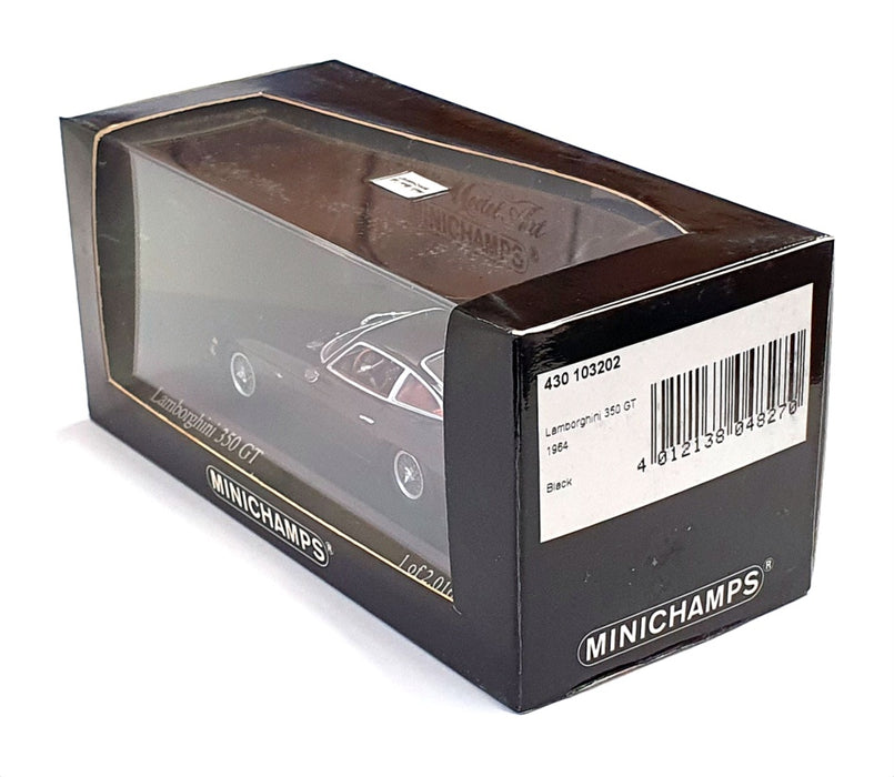 Minichamps 1/43 Scale 430 103202 - 1964 Lamborghini 350 GT - Black