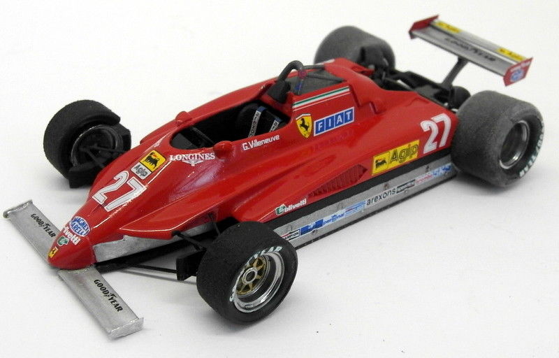 Racing 43 1/43 Scale built kit - MMR27 Ferrari 126 C2 Turbo Imola '81 Villeneuve