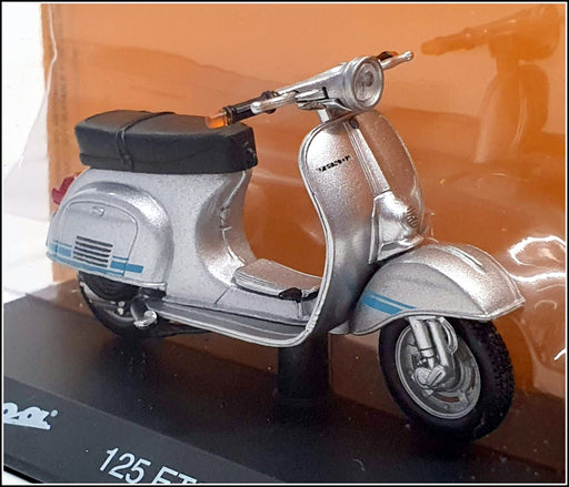 Altaya 1/18 Scale Diecast #1 - 1976 Piaggio Vespa 125 ET3 (Japan) - Silver