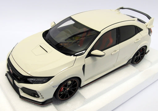 Autoart 1/18 Scale 73266 - Honda Civic Type R FK8 Championship White