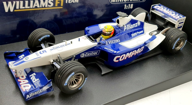  Minichamps Escala 1/18 100 020005 - Williams F1 BMW FW24 2002 R.Schumacher — R.M.Toys Ltd