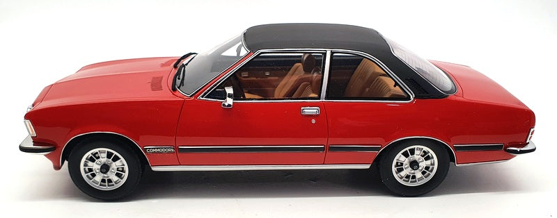 Otto Mobile 1/18 Scale Resin OT159 - 1977 Opel Commodore B GS/E - Red/Black