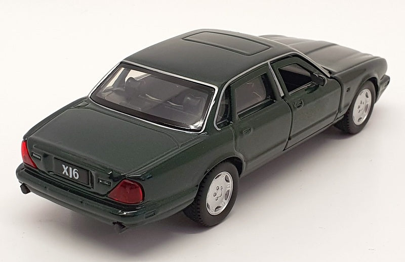 Tayumo 1/36 Scale Pull Back & Go 36100020 - Jaguar XJ6 - Emerald Green