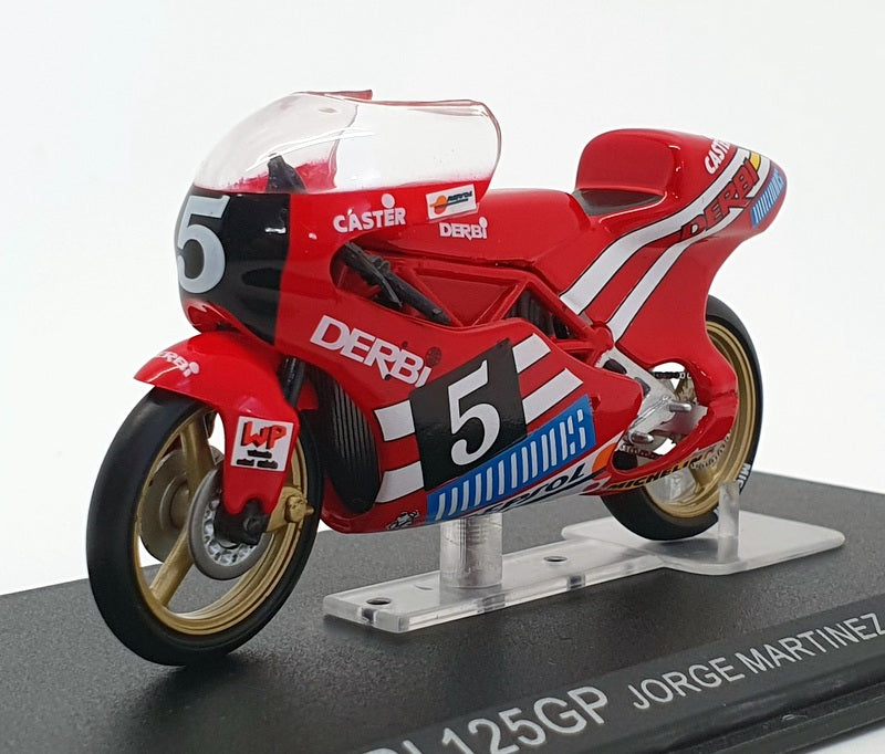 Ixo Models 1/24 Scale IB41 - Derbi 125GP - #5 Jorge Martinez Aspar 1988