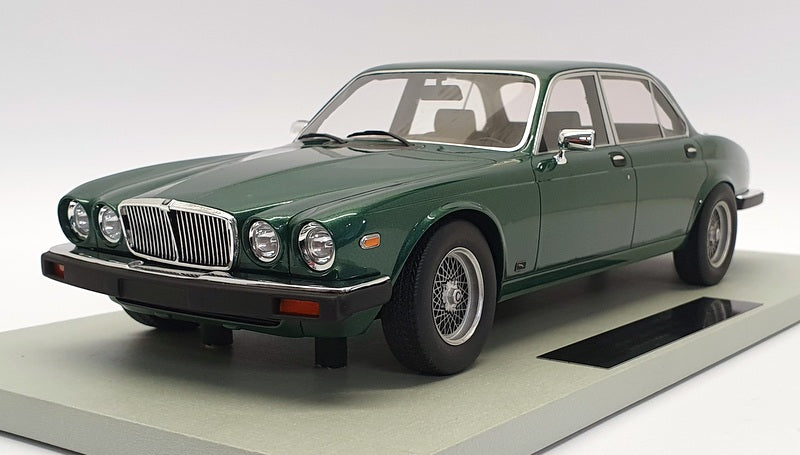 LS Collectibles 1/18 Scale Resin LS025K - 1982 Jaguar XJ6 Mesh Wheels Green Met